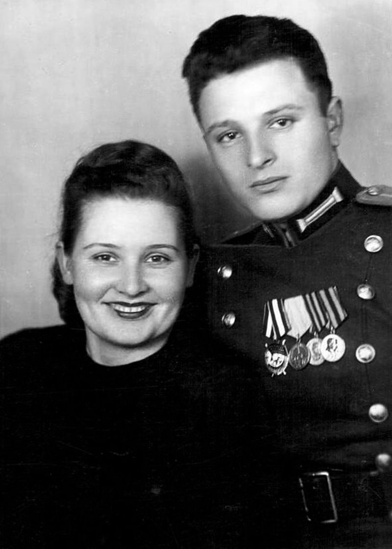 Григорий Иванович Бояринов с женой Валентиной Сергеевной