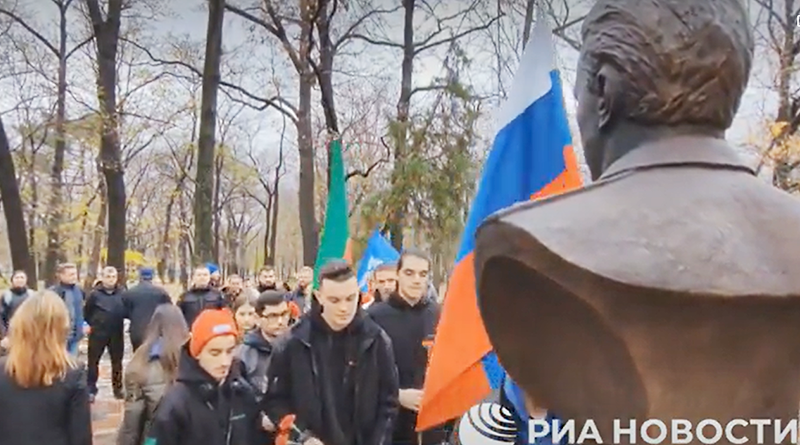 В Мелитополе открыли памятник герою СССР, погибшему при штурме дворца Амина